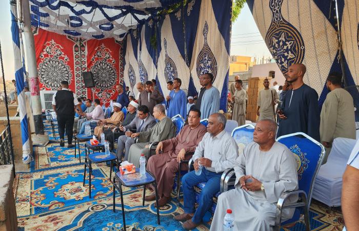 محافظات : نائب محافظ الأقصر يشهد فعاليات الاحتفال بالمولد بمنشأة العمارى.. صور